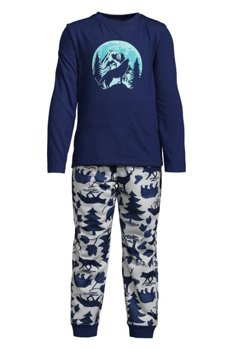 GUOG Boys Pyjamas Summer Loose Fit Kids Sleepwear Sets Short Pyjamas Sleepwear Nighties Pjs Set 2-9 Years 