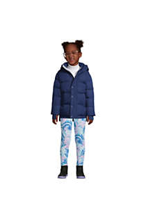 Kids Wide Channel Down Puffer Parka, Front