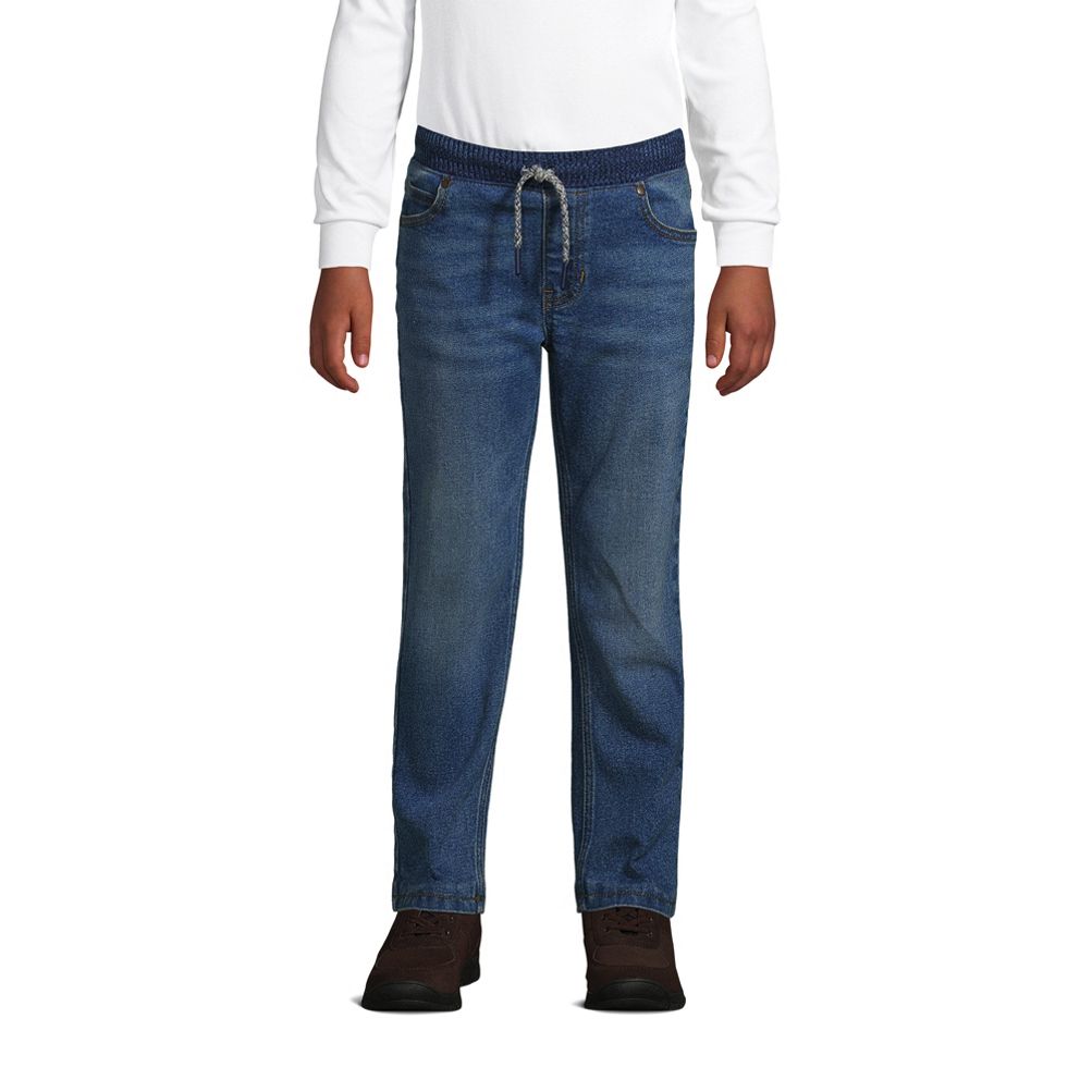 Lands end store iron knee jeans