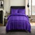 Kathy Ireland Microfiber Damask Stripe Comforter Set , Front
