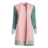 Women's Fine Gauge Cotton Long Open Cardigan Sweater, Front