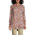 Women's Linen A-Line Long Sleeve Tunic Top, Front