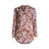 Women's Plus Size Linen A-Line Long Sleeve Tunic Top, Front