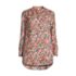 Women's Plus Size Linen A-Line Long Sleeve Tunic Top, Front