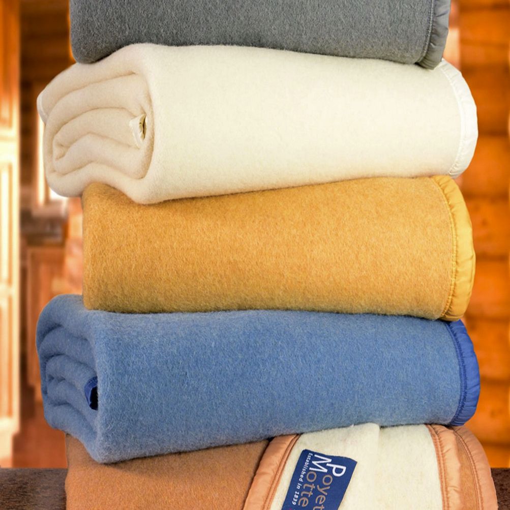 Poyet Motte Aubisque Wool Blanket | Lands' End
