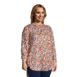 Women's Plus Size Linen A-Line Long Sleeve Tunic Top, alternative image