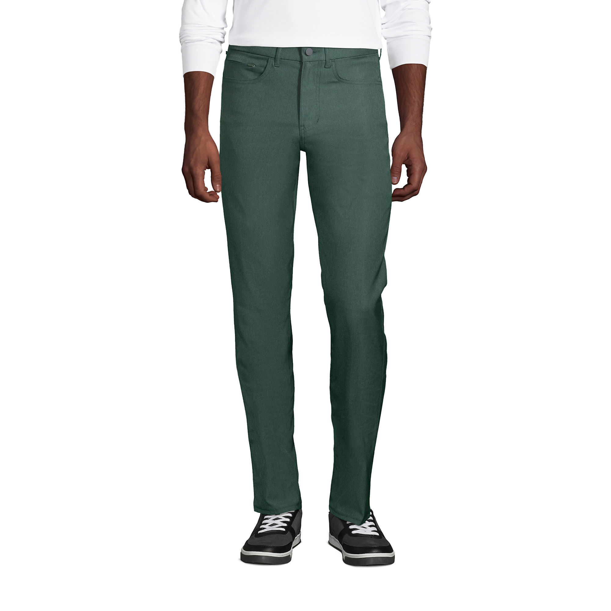 Lands' End Men's Active Performance 5-Pocket Chino Pants (2 colors)