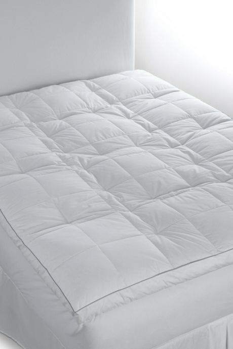 Feather Bed Mattress Topper Full Mattress Pads Toppers Bedding By Size Featured Shops