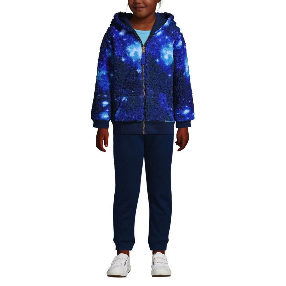 Galaxy Hoodie Jogger Sweatsuit Set, Stars Universe Hooded Sweatshirt S