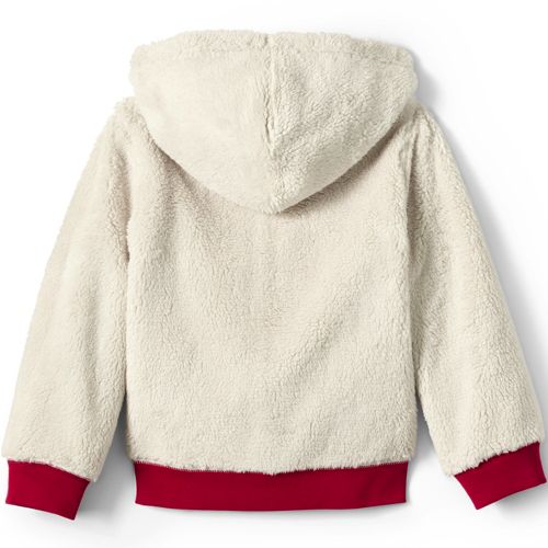 Kids Reversible Sherpa Fleece Hoodie