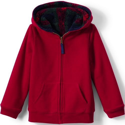 Lands end zip up hoodie sale