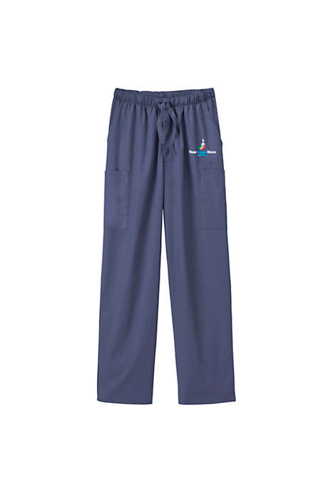 White Swan Fundamentals Unisex Big Plus Size Scrubs Uniform Pants 5 Pocket