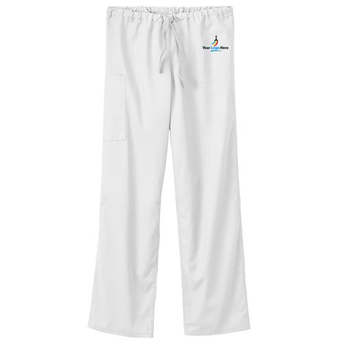White Swan Fundamentals Unisex Tall Scrubs Uniform Pants 2 Pocket