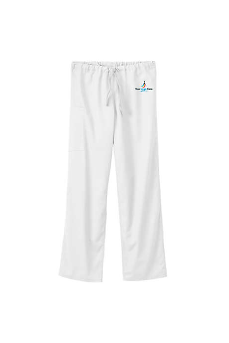White Swan Fundamentals Unisex Tall Scrubs Uniform Pants 2 Pocket