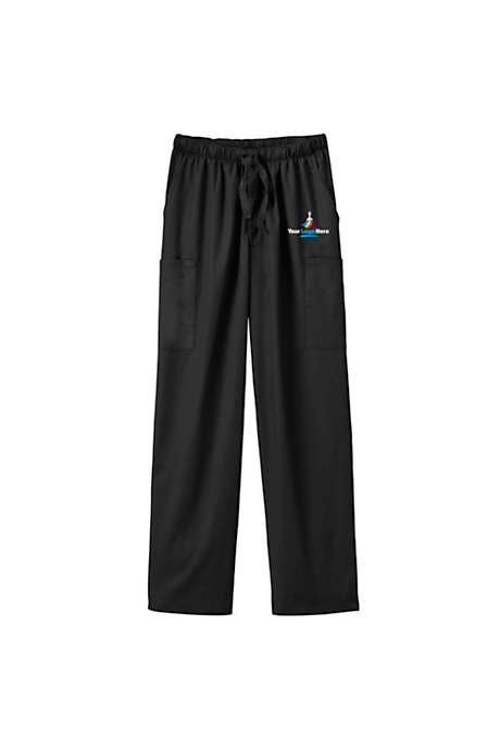 White Swan Fundamentals Unisex Tall Scrubs Uniform Pants 5 Pocket