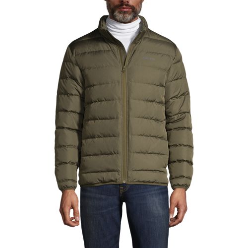 Lands' Men's End Down Puffer Winter Jacket