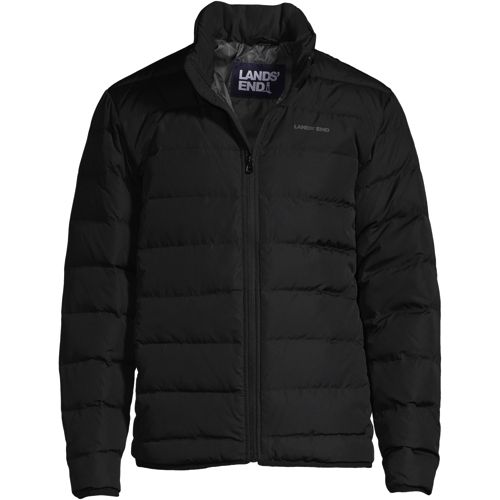 Men s 600 Down Puffer Winter Jacket Lands End Business Uniforms