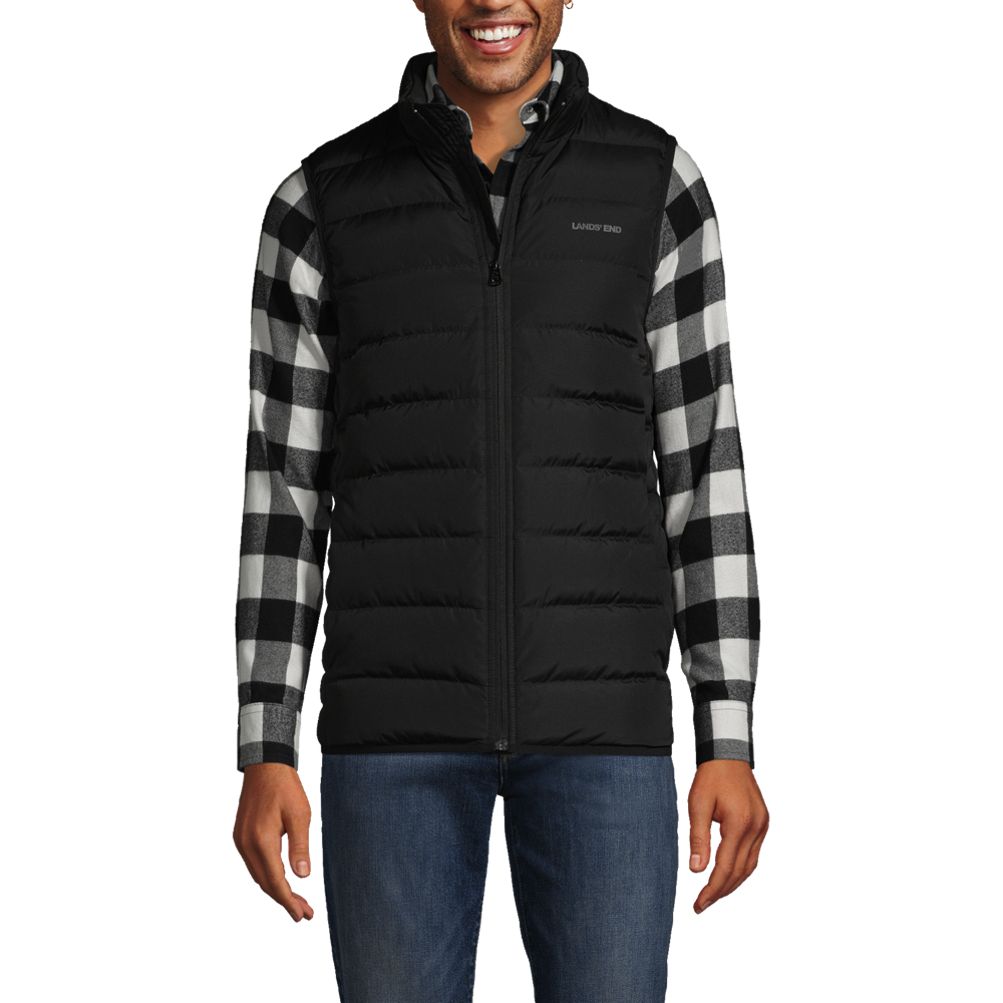 Lands end 2025 men's down vest