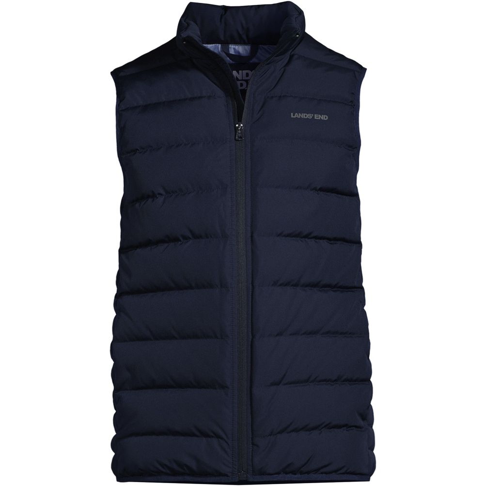 Lands end mens quilted vest on sale