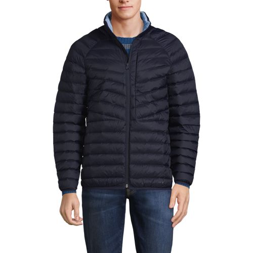 Unlock Wilderness' choice in the Lands End Vs Patagonia comparison, the Ultralight Packable Down Jacket by Lands End