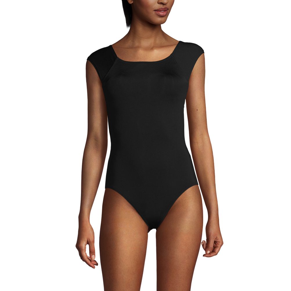 Women's Great Lengths D-Cup High-Neck Long Torso One-Piece Swimsuit