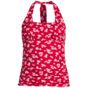 Women's Chlorine Resistant Square Neck Halter Tankini Swimsuit Top