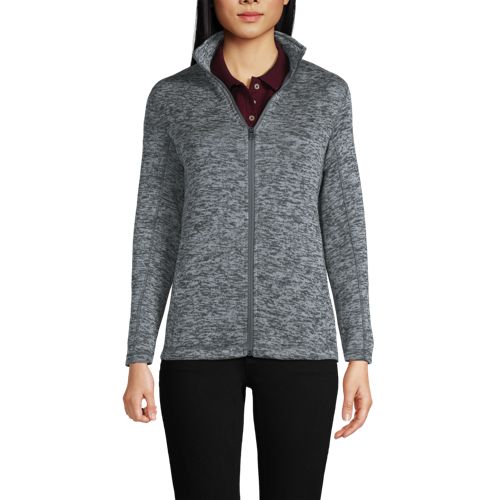 Ladies Sweater Fleece Jacket - SCS22