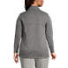 Women's Plus Size Sweater Fleece Jacket, Back