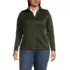 Women's Plus Size Sweater Fleece Jacket, Front