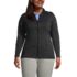 Women's Plus Size Sweater Fleece Jacket, Front