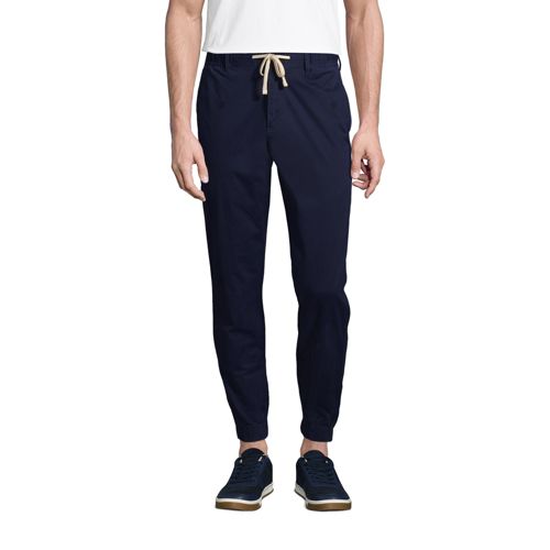 Pantalon de Jogging Casual en Coton Stretch, Homme Stature Standard