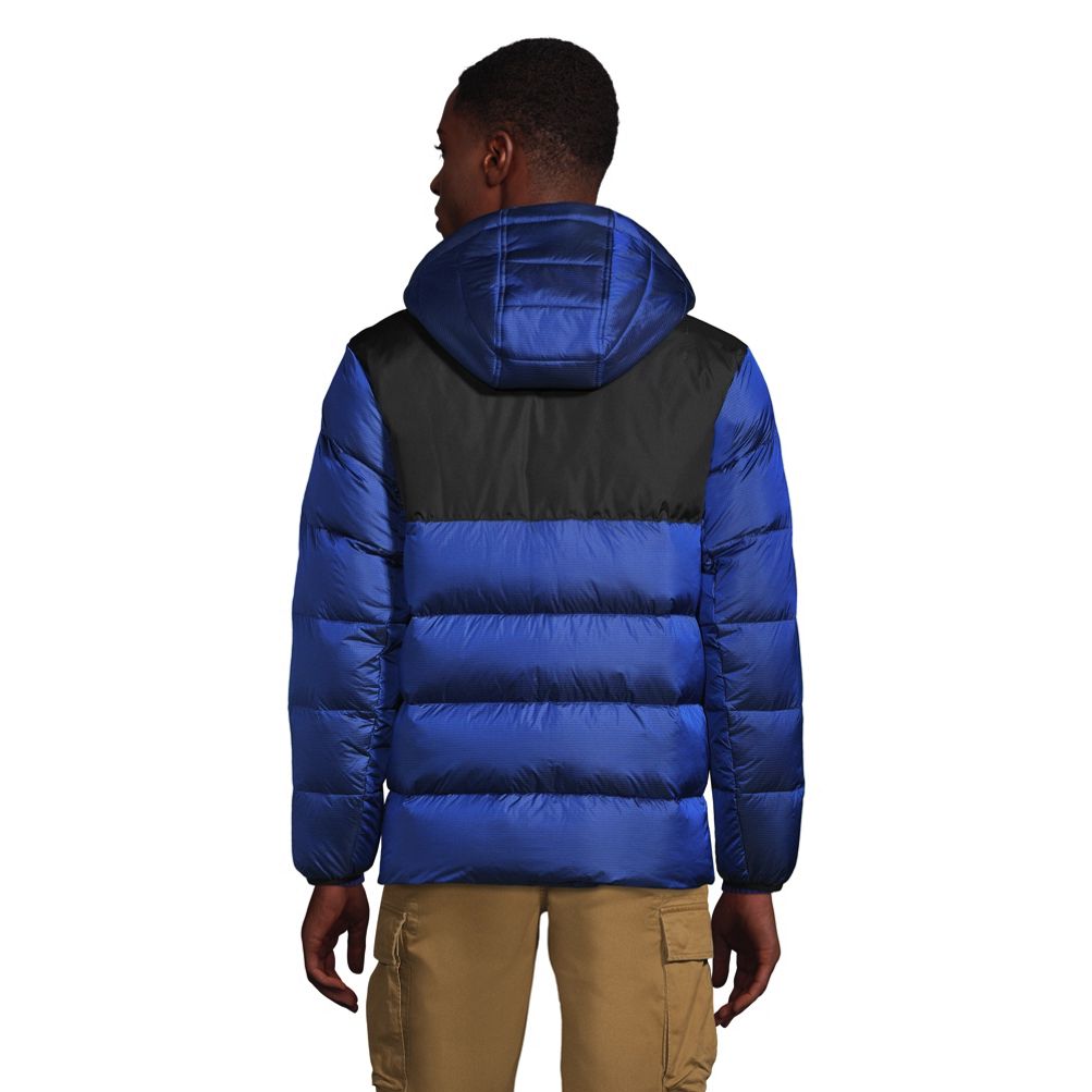 Men's Wide Channel Down Jacket | Lands' End