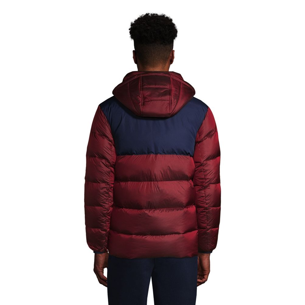 Men's Wide Channel Down Jacket | Lands' End