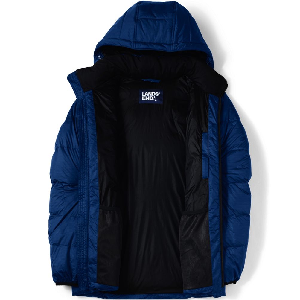 Lands end store mens down jacket