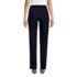 Women's Petite Sport Knit Denim High Rise Elastic Waist Pull On Pants, Back