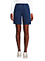Short en Jersey Denim Taille Haute, Femme Stature Standard