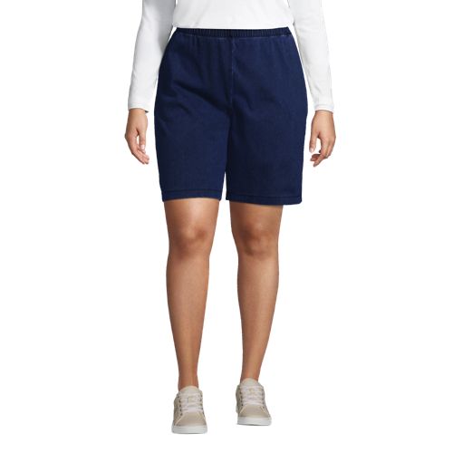 Women's Sport Knit Denim Shorts
