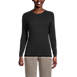 Women's Cotton Modal Long Sleeve Textured Stitch Pullover Sweater, Front