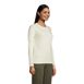 School Uniform Women's Cotton Modal Long Sleeve Textured Stitch Pullover Sweater, alternative image