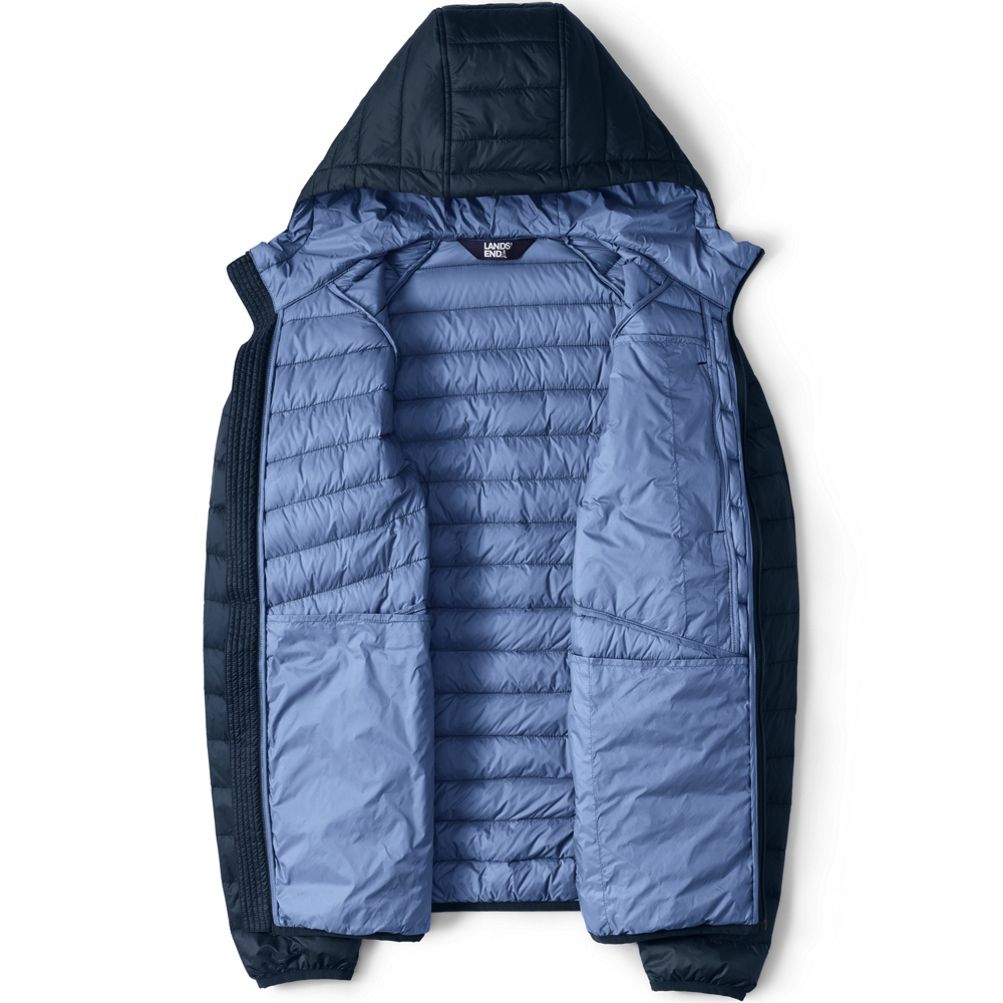 Lands end men's clearance packable down jacket