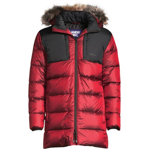 Parka Matelassée en Duvet 600 à Capuche, Homme Stature Standard