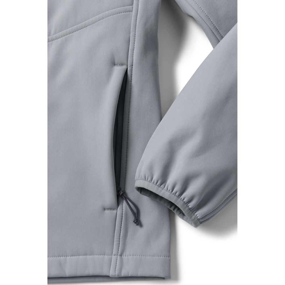 Men's Softshell Stretch Fleece Jacket | Lands' End