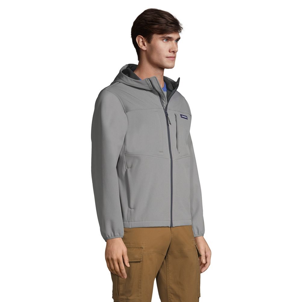 Men's Softshell Stretch Fleece Jacket | Lands' End