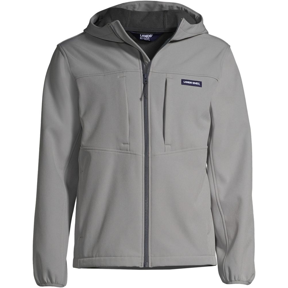 Men's Softshell Stretch Fleece Jacket | Lands' End