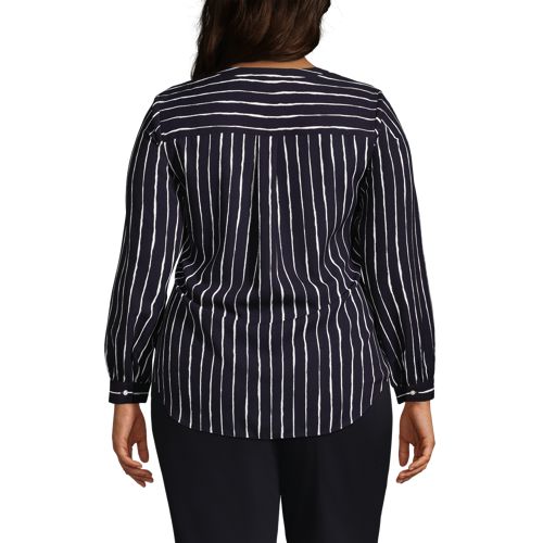 Women'S Striped Blouse Lands' End