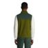 Men's Tall Grid Fleece Vest, Back