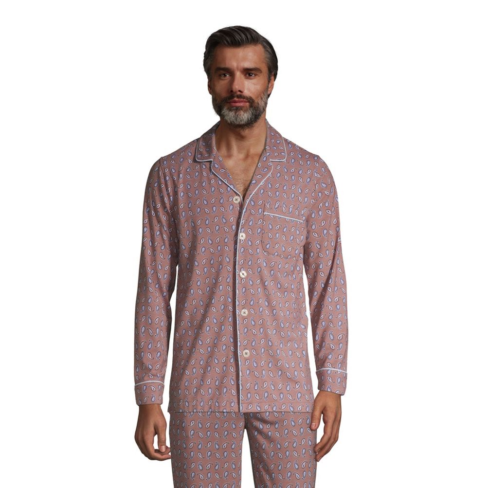 Adult Button Up Pajamas Long