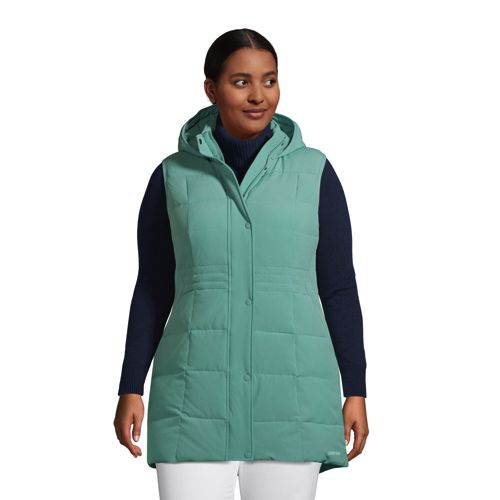 womens plus size quilted vest