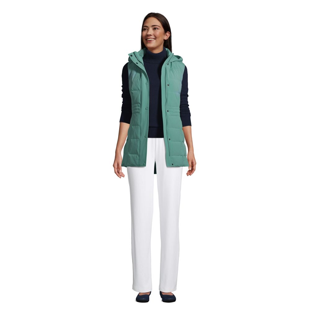 Lands end outlet womens down vest