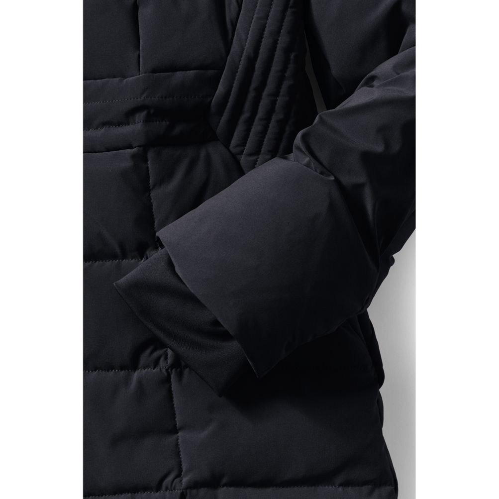 Women's Quilted Stretch Down Coat | Lands' End